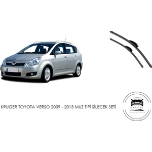 Toyota Verso 2009 - 2013  Muz Tipi Silecek Seti