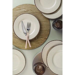 Kütahya Porselen Adler Pasta Takımı 6 Parça Tarçın