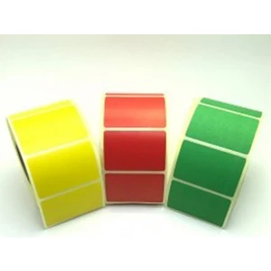 Renkli Termal Barkod Etiketi 40X60 1.000´Lİ (Sarı)