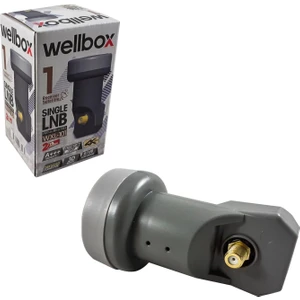 Lnb Tekli (Sıngle) Gold 0.1db 3D 4K Wellbox WXL-101