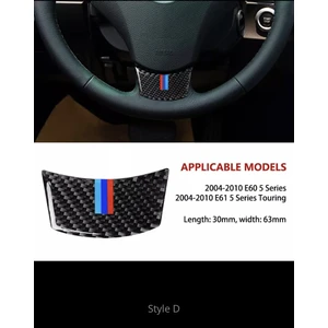 Bmw 2004-2010 E60 5 Serisi - 2004-2010 E61 5 Serisi Tourıng Direksyion Damla Stıcker (D)