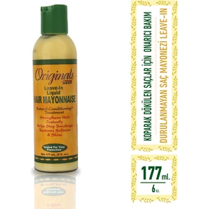 Originals by African's Best Aşırı Işlem Görmüş Saçlara Özel Saç Mayonezi Durulanmayan Leave-In 177 Ml