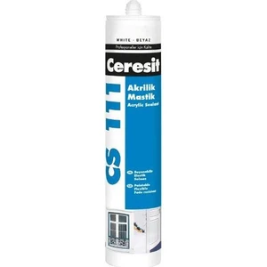 Silikonize Akrilik Mastik Beyaz Cs 111 240 ml