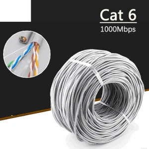 Ata Elektronik Kaliteli 60MT 60M 60 Metre Cat6 Cat 6 Cat6 Network Ethernet Kablosu Internet Televizyon Modem Ara