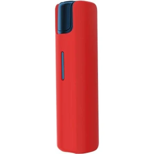Iqos Kılıf Solid 2.0 Şeffaf Silikon Yumuşak Kılıf Kırmızı Iqos 2.0 Solid Kılıf