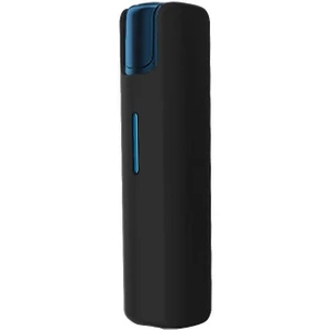 Qos Kılıf Solid 2.0 Şeffaf Silikon Yumuşak Kılıf Siyah Iqos 2.0 Solid Kılıf