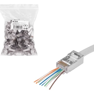Ez RJ45 Ftp Soket Metal Cat6 (100 Adet) S-Link SL-COB24P