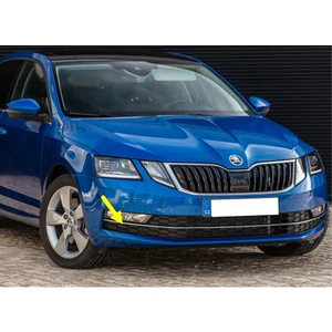 Skoda Octavia 3 2017-2020 Ön Tampon Sağ Sis Çerçevesi Izgarası Krom 5E0807682G