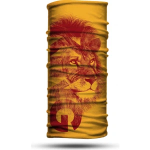 Dair Aksesuar Aslan Sarı Kırmızı Bandana Boyunluk Outdoor Balaklava
