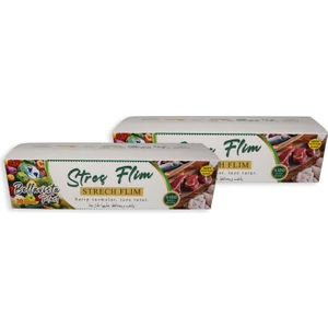 Plast Streç Film (2'li) 30 cm 50 m
