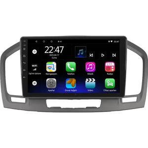 Opel Insignia Android 12 Kablosuz Carplay Navigasyon Multimedya Ekran Teyp - MY-0609W-OPEL Insignia