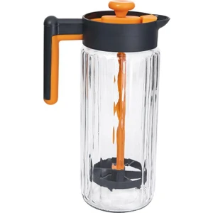 1,43 Lt Turuncu Sütun Çizgi Ayran Sürahisi