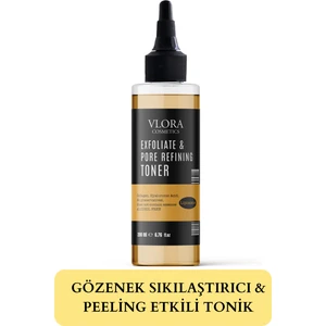 Vlora Cosmetics Vlora Tonik 200 ml ( Hyalüronik Asit + + Bitkisel Kök Hücre)