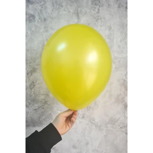 Sarı Balon 10 Adet - 12 Inc 30 cm Parti Balonu