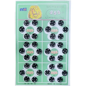 5 Boy Metal, Dikmeli Çıtçıt Düğme Seti. 8MM/10MM/12MM/14MM/16MM