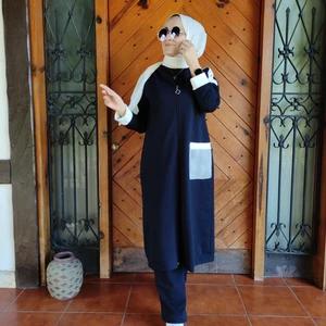 Aysun Aydemir File Cep Tesettür Eşofman Takım