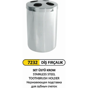 Arı Metal Diş Fırçalık Paslanmaz