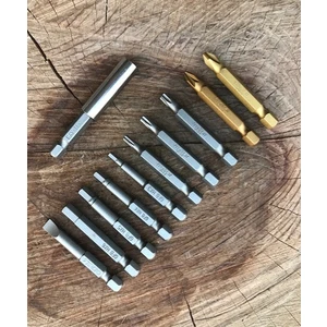Bits Uç Seti Uzatma Alyan Takımı Tork Uç Seti Yıldız Uç 11PCS