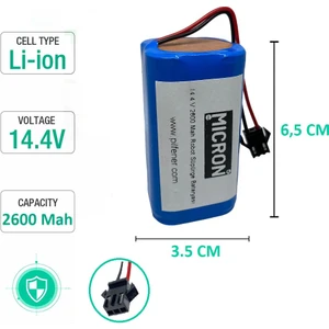 Eufy Robovac 14.4V 2600MAH Batarya