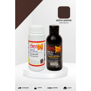 Special Deri Boyası ve Cilası - 2'li Set / Mont - Eşya - Çanta - Cüzdan - Kemer 100 ml - Kartela Renkleri