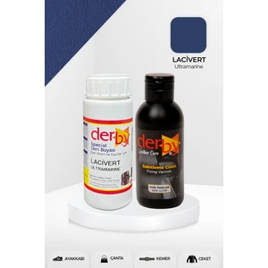 Special Deri Boyası ve Cilası - 2'li Set / Mont - Eşya - Çanta - Cüzdan - Kemer 100 ml - Kartela Renkleri