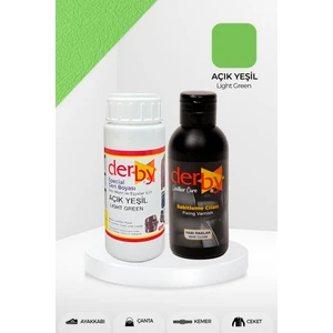 Special Deri Boyası ve Cilası - 2'li Set / Mont - Eşya - Çanta - Cüzdan - Kemer 100 ml - Kartela Renkleri