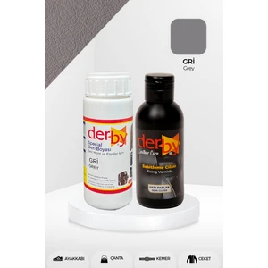 Special Deri Boyası ve Cilası - 2'li Set / Mont - Eşya - Çanta - Cüzdan - Kemer 100 ml - Kartela Renkleri