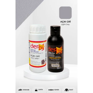 Special Deri Boyası ve Cilası - 2'li Set / Mont - Eşya - Çanta - Cüzdan - Kemer 100 ml - Kartela Renkleri
