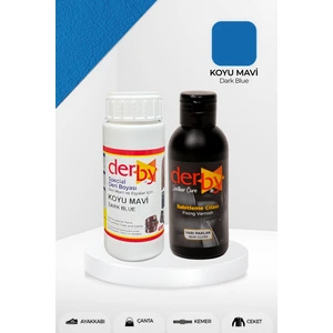 Special Deri Boyası ve Cilası - 2'li Set / Mont - Eşya - Çanta - Cüzdan - Kemer 100 ml - Kartela Renkleri