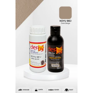 Special Deri Boyası ve Cilası - 2'li Set / Mont - Eşya - Çanta - Cüzdan - Kemer 100 ml - Kartela Renkleri