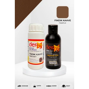 Special Deri Boyası ve Cilası - 2'li Set / Mont - Eşya - Çanta - Cüzdan - Kemer 100 ml - Kartela Renkleri