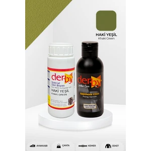 Special Deri Boyası ve Cilası - 2'li Set / Mont - Eşya - Çanta - Cüzdan - Kemer 100 ml - Kartela Renkleri