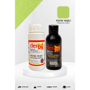 Special Deri Boyası ve Cilası - 2'li Set / Mont - Eşya - Çanta - Cüzdan - Kemer 100 ml - Kartela Renkleri
