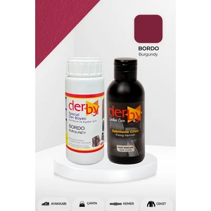Special Deri Boyası ve Cilası - 2'li Set / Mont - Eşya - Çanta - Cüzdan - Kemer 100 ml - Kartela Renkleri