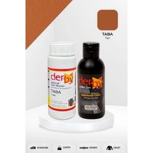 Special Deri Boyası ve Cilası - 2'li Set / Mont - Eşya - Çanta - Cüzdan - Kemer 100 ml - Kartela Renkleri