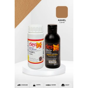Special Deri Boyası ve Cilası - 2'li Set / Mont - Eşya - Çanta - Cüzdan - Kemer 100 ml - Kartela Renkleri
