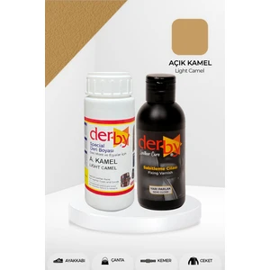 Special Deri Boyası ve Cilası - 2'li Set / Mont - Eşya - Çanta - Cüzdan - Kemer 100 ml - Kartela Renkleri
