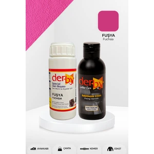 Special Deri Boyası ve Cilası - 2'li Set / Mont - Eşya - Çanta - Cüzdan - Kemer 100 ml - Kartela Renkleri