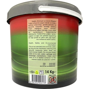 Petro Time Kauçuklu Yeşil Gres 14 kg -Suya Dayanıklı Green