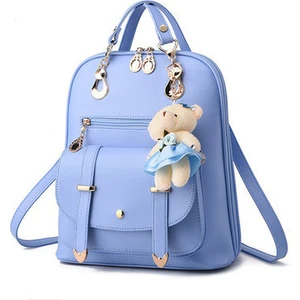 Yeni Öğrenci Moda Rahat Ayı Sırt Çantası (Yurt Dışından)