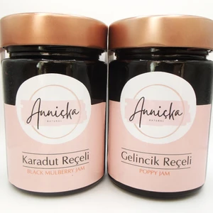 Anniçka   Karadut ve Gelincik Reçeli 2X400 gr