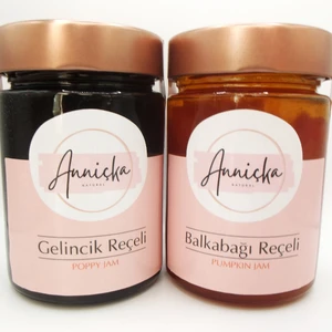 Anniçka   Gelincik ve Çıtırbalkabağı Reçeli 2X400 gr