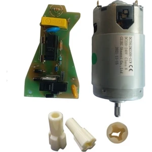 Fakir Quadro Blender Motoru + Elektronik Kart  2+ Dişli 1