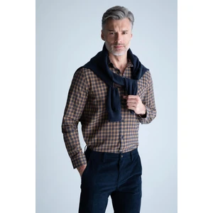 Regular Fit Flanel Uzun Kollu Gömlek Y4183AZ22WN