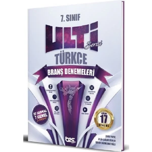 Bes yayınları 7. Sınıf Türkçe Ulti Serisi Denemeleri
