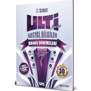 Bes yayınları 7. Sınıf Sosyal Bilgiler Ulti Serisi Denemeleri