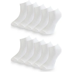 Çorap Çekmecesi Unisex Pamuklu Kısa Çorap 10'lu