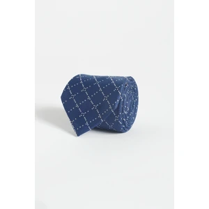 ALTINYILDIZ CLASSICS Erkek Lacivert-gri Desenli Kravat