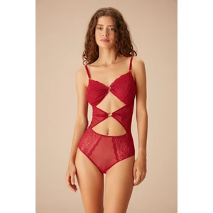 Femme Tül Bodysuit