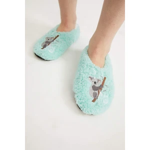 Kadın Fall in Love Düz Taban Kışlık Slip On Panduf Y3377AZ22AU